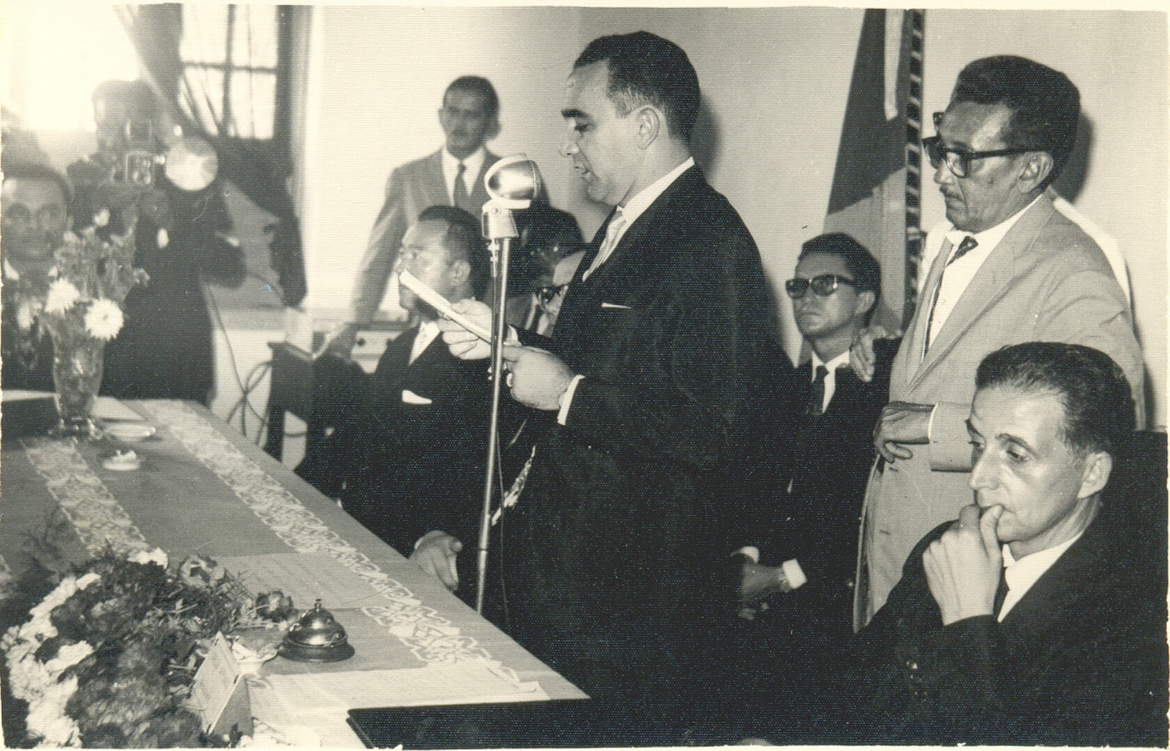 José Augusto discursando na Assembleia Legislativa, 1 de março de 1963
